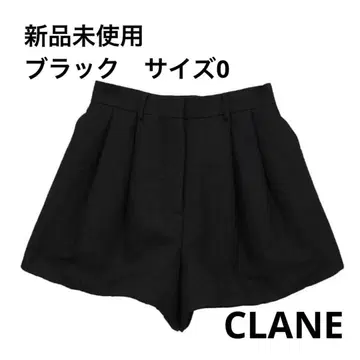 CLANE DAD SHORT PANTS 블랙 사이즈 0