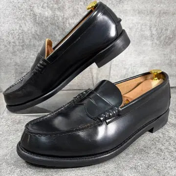 새상품급 REGAL 리걸 코인 로퍼 가죽 블랙 26.5cm