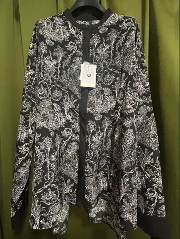 antiqua 토와루도 주이 밴드 카라 셔츠 여성용