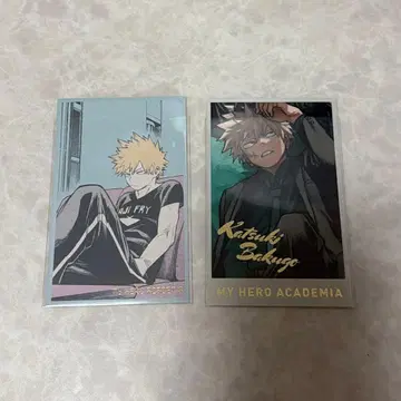 히로아카 원화전 메모리얼 카드 바쿠고 카츠키