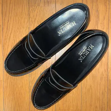 [ 새상품급 ] HARUTA 하루타 로퍼 블랙 24cm EEE