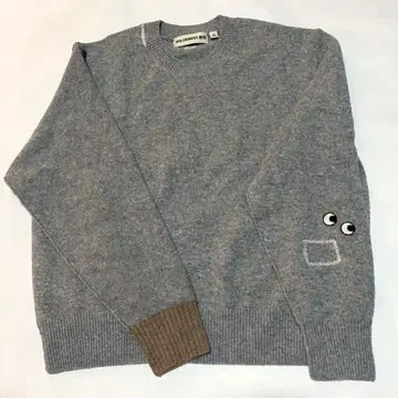 ANYA HINDMARCH 그레이 스웨터 M UNIQLO 미사용
