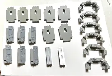 레고 성 부품 그레이