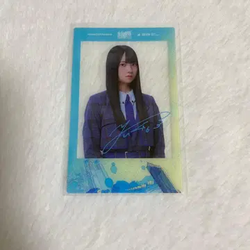 히나타자카46 신참자 폴라로이드풍 카드 사토 유우바