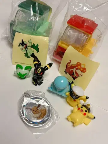 포켓몬 가챠가챠 피규어 세트