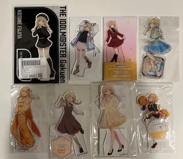 학원 아이돌 마스터 후지타 코토네 아크릴 스탠드 8개 세트 묶음 판매