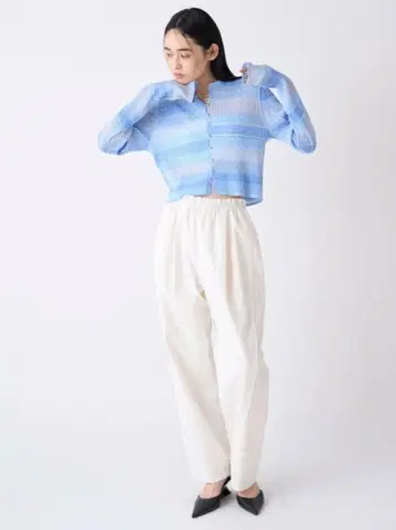 미스 로우 리사이클 코쿤 개더 디자인 PT