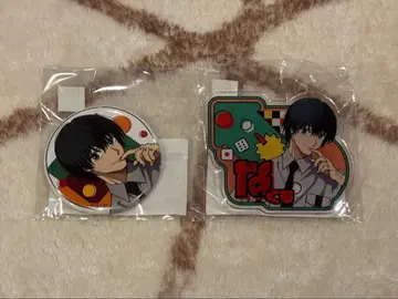 SAKAMOTODAYS 마루쿠지 Y2K 아크릴 네임 배지 캔뱃지 나구모