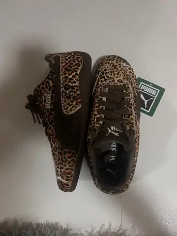 Puma 레오파드 무늬 스니커즈
