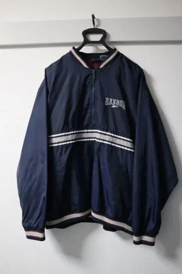90s Reebok 나일론 자켓 하프 지퍼