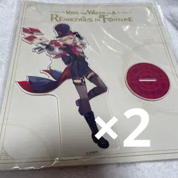 원신 리니 폰타인전 아크릴 스탠드 2점