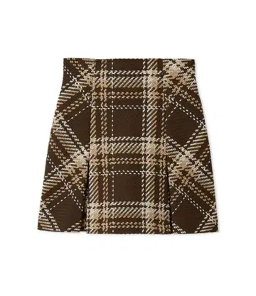 [ SNIDEL ] Sustainable 로빙 체크 미니 스커트