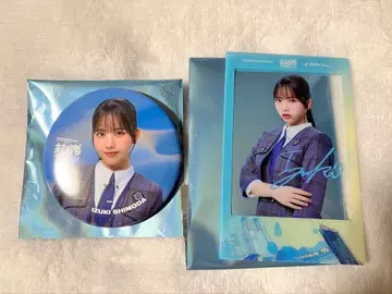 신참자 캔뱃지 폴라로이드풍 클리어 카드 시모다 이즈키