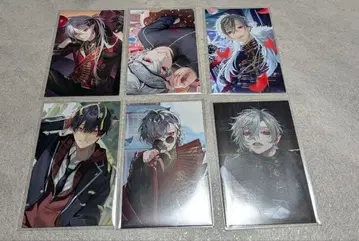 니지산지 쿠츠하 랜덤 사진풍 카드 6매 세트