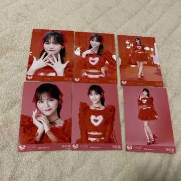 다카하시 아이 2023년 6월 8일 사진 6매 세트