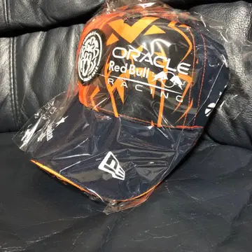 [ 새상품 ] Red Bull Racing 캡 모자 오렌지 네이비