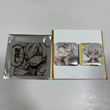 도쿄 에이리언즈 하오 하오 아크릴 거울 스티커 캔뱃지 오니자키 마사토