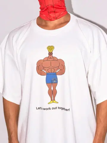 JACKPOT MARKET 오버 사이즈 T셔츠