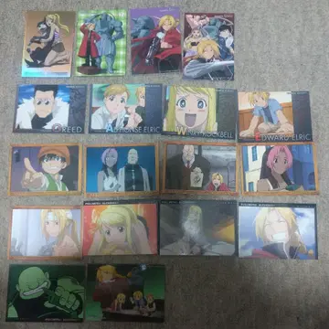 강철의 연금술사 트레이딩 카드 18장 세트