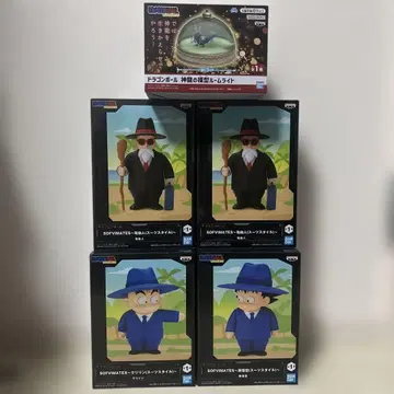 드래곤볼 SOFYMATES 무천도사 크린 손오공 룸 라이트 세트