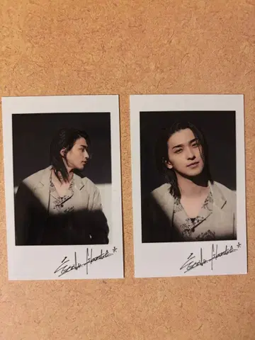 요코하마 류세이 FC 한정판 2025 폴라로이드 카드 2장 세트