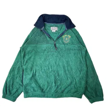 [ 00s SAINT JUDE ] 플리스 자켓 모스그린 XS 보온