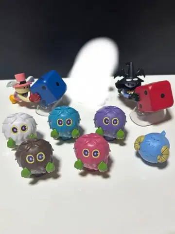 유희왕 피규어 묶음 판매 8개 세트