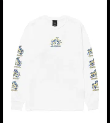 HUF 하프 긴팔 티셔츠 롱티 HUF 하프 상의 티셔츠