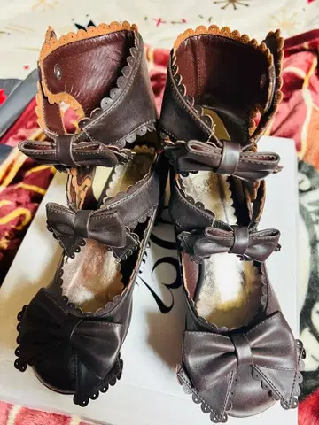 [ 새상품급 ] BABY 다크 브라운 신발