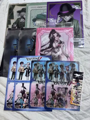 제5인격 묘지기 게이샤 미치코 단초학 클리어 파일 도쿄 타워 책받침 세트