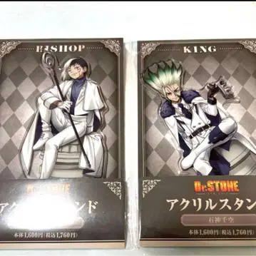 Dr.STONE 닥스토 훼미리마트 훼미리마트 아크릴 스탠드 2점