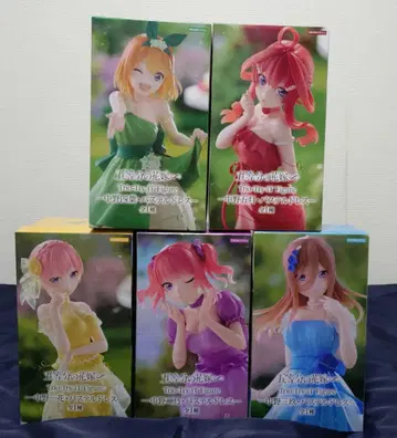 5등분의 신부 피규어 나카노 5자매 컴프 세트