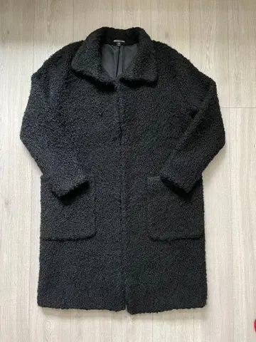 JAMES PERSE 보아 롱 코트 블랙 투모로우랜드