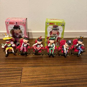 오소마츠 6쌍둥이 마츠니 이쇼 생일 피규어 세트 6체 컴플리트