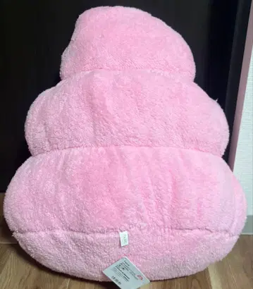 FANS 폭신폭신 핑크 똥 봉제 인형 XL