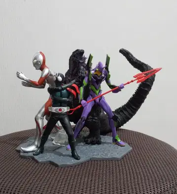 신 재팬 히어로즈 유니버스 아트 비넷 피규어 4체 세트