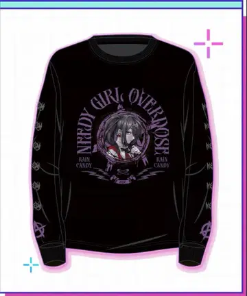 needy girl 니디걸 아메펑크 롱T