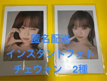 르세라핌 인스턴트 사진 채원 2종