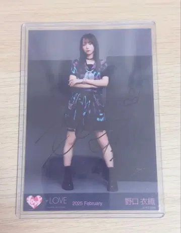 이코럽 노구치 이오리 브로마이드 친필 히키 이코노이조이 2024