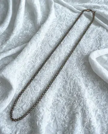 실버 925 체인 목걸이