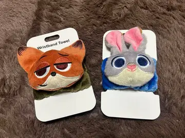 디즈니 스토어 리스트 밴드 타월 닉 주디 주토피아 손목