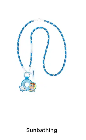 POPMARTcrybaby VACATION MODE ON 스마트폰 스트랩