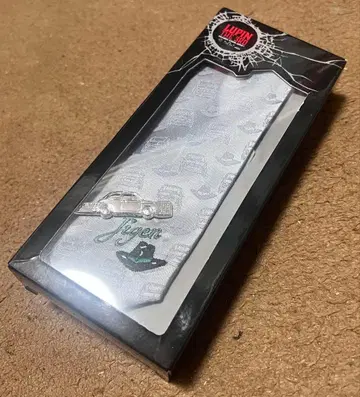 루팡 3세 지겐 넥타이 실버