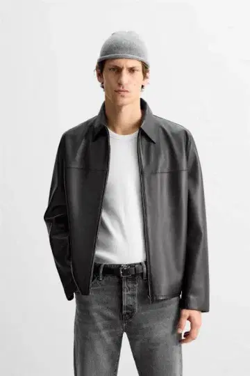 ZARA 가죽 자켓 90s Archive Collection