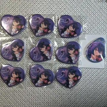 앙스타 린네 하트 캔뱃지 페탈