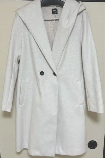 후드 부착 코트 ZARA