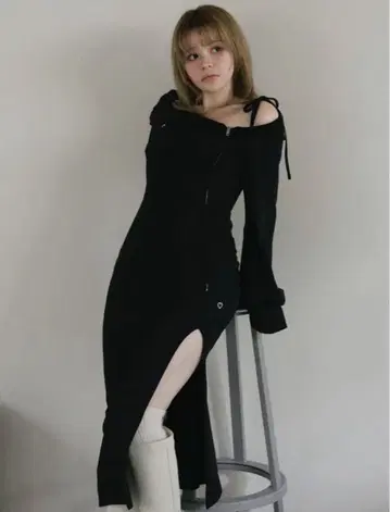 andmary 안드마리 Carina 슬릿 드레스