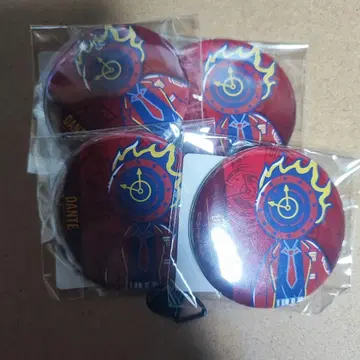 Limbus Company DMM 스크래치 레토팝 단테 캔뱃지 4개