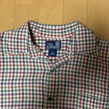 00s 랜즈 엔드 비엘라 깅엄 체크 셔츠