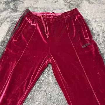 NERDY 버건디 조거 팬츠 L
